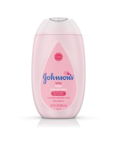 Johnson's Moisturizing Pink Baby Lotion with Coconut Oil, 10.2 fl. oz"