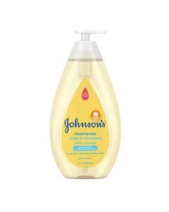 Johnson's Head-To-Toe Tear Free Infant Baby Bath Body Wash Soap and Shampoo, 27.1 oz"