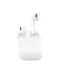 iHip Magnetic True Wireless Sound Pods (white pods) Bluetooth 5.0 with Charging Case Built in Microphone Sweatproof HD Quality Sound Earbuds for iPhone & Android for Work/Running/Travel/Gym/Sports