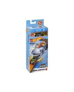 Hot Wheels City Shark Launcher Vehicle Playset, with Track (2 Pieces)"