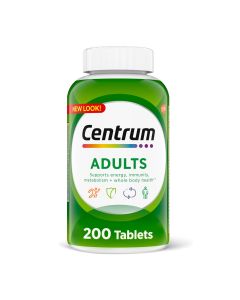 Centrum Men and Women Multivitamin Supplement Tablets, 200 Count"