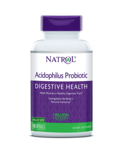 Natrol Acidophilus Probiotic, Digestive Health, 100mg, 100 Capsules"