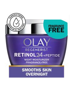 Olay Skincare Regenerist Retinol & Peptide Night Facial Moisturizer, Anti-Aging Cream, 1.7 fl oz"