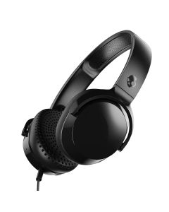 Skullcandy Riff Wired On-Ear Headphones with Mic, Black"