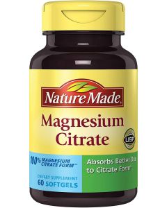 Nature Made Magnesium Citrate Liquid Softgels 60 ea