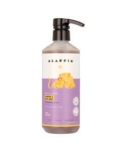 Alaffia Baby & Kids Shampoo & Body Wash, Lemon Lavender 16oz"