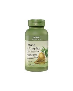 GNC Herbal Plus Maca Complex, 60 Capsules, Supports Sexual Wellness"