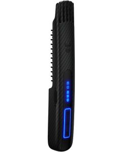 Beard Straightener for Men by The Beard Struggle - Carbon X - Cordless Heated Beard Brush & Hair Straightener Comb with 3 Heat Levels - For All Hair Types