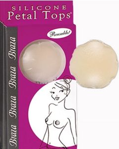 braza silicone gel petals-beige-2 ct