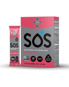 SOS Hydration Electrolyte Drink Mix - 10 Stick Packet Servings