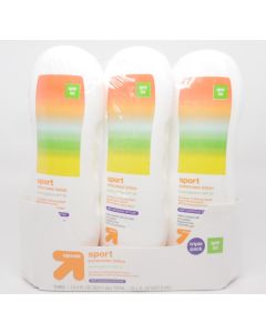 Up & Up Performance Sport Sunscreen Lotion Broad Spectrum SPF 50 Triple Pack 3ct