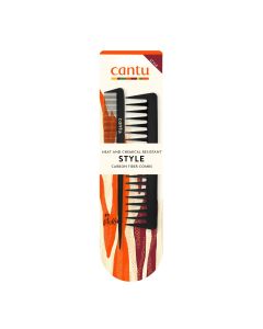 Cantu Style Carbon Fiber Hair Combs, 2 Pc"