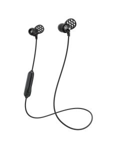 JLab Audio Metal Bluetooth Rugged Earbuds, Black"