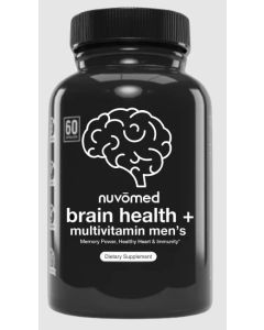 Nuvomed Brain Health + Multivitamin Men's Capsules, 60 CT *EN"