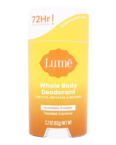 Lume Invisible Cream Stick - 2.2 ounce (Toasted Coconut)