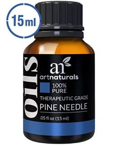 ArtNaturals 100% Pure Pine Needle Essential Oil - (.5 Fl Oz / 15ml) - Undilued Therapeutic Grade - Cleanse Purify and Breathe - Holiday Fir Christmas Tree Scent for Aromatherapy Diffuse