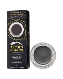 Arches & Halos Luxury Brow Building Pomade Charcol- 0.106oz