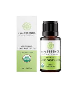 rareESSENCE Aromatherapy Organic Essential Oil, Lime Distilled"