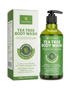 Antifungal Body Wash & Soap, Antibacterial Tinea Versicolor Body Wash, Tea Tree Back Acne, Folliculitis Body Wash, For Jock Itch, Athletes Foot, Body Odor, Ringworm"