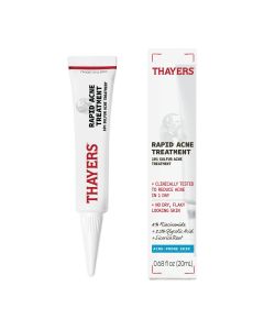 Thayers Rapid Sulfur Acne Treatment, Soothing & Non-Stripping Skin Care, 0.5 fl oz"