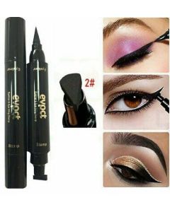 Winged Eyeliner Stamp Waterproof Long Lasting Liquid Eyeliner Pen Eye Makeup Kit