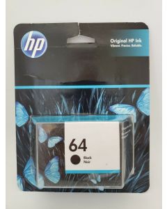 HP 64 Ink Cartridge, Black (N9J90AN)"