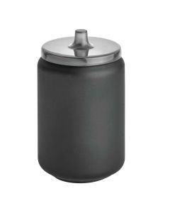 InterDesign Austin Canister with Lid for Bathroom, Countertop, Desk, and Vanity"