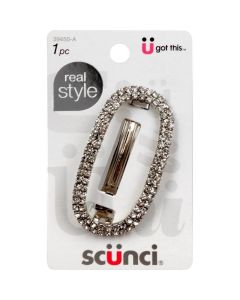 SCUNCI BARRETTE A/C STONES 1PK