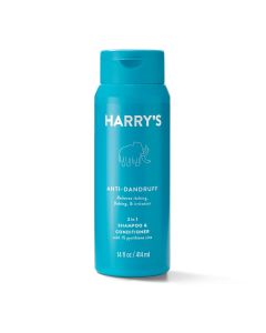 Harry's Men's Anti-Dandruff 2-in-1 Shampoo and Conditioner, 14 fl oz"