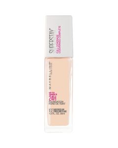 Maybelline Super Stay Full Coverage Liquid Foundation Makeup, Fair Porcelain, 1 fl. oz."