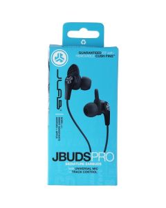 Jbuds PRO Premium Metal Earbuds - Titanium