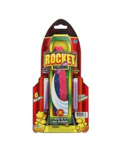 Ja-Ru Assorted Rocket Ballon Set