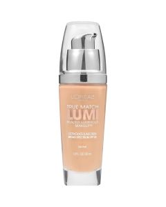 L'Oreal Paris True Match Lumi Liquid Foundation Makeup, N4 Buff Beige, 1 fl oz"