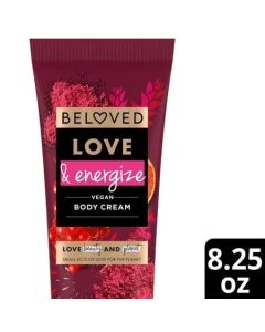 Beloved Love & Energize Red Ginger, Ginseng & Citrus Vegan Body Cream - 8.25oz"