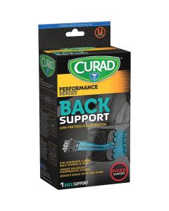 Curad, MIICUR22700D, Low Friction Pulley Back Support, 1 Each, Black"