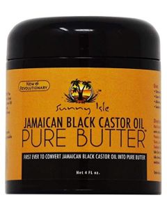 Sunny Isle Jamaican Black Castor Oil Pure Butter Original, 4 oz"