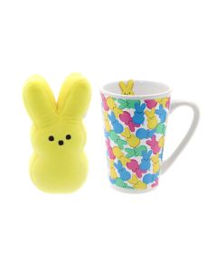 Peeps Plush Bunny in Mug Gift Set