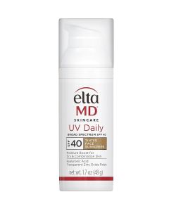 EltaMD UV Daily SPF 40 Tinted Broad Spectrum Moisturizing Facial Sunscreen 1.7 oz. (48g)