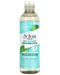 St. Ives, Solutions, Deep Cleanse, 3-In-1 Daily Astringent, Mint & Tea Tree, 8.5 fl oz (251 ml)"