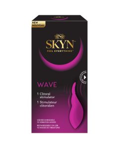 SKYN Wave Vibrating Stimulator, 1 Count"