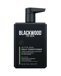 Blackwood For Men Active Man Daily Conditioner | Natural Thickening for Normal to Oily Hair & Scalp, 7oz"