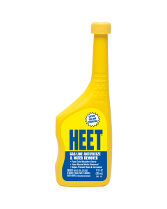 HEET Gas-Line Antifreeze & Water Remover, 4-Cycle Engines, Fuel Injected, All Gasloline Engines 12 oz. (28201)"