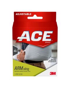 ACE™ Brand  Arm Sling, Adjustable, Gray, 1/Pack"