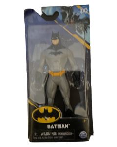 DC Comics Batman Grey & Black Action Figure by Spin Master, Bat Tech 6-Inch"