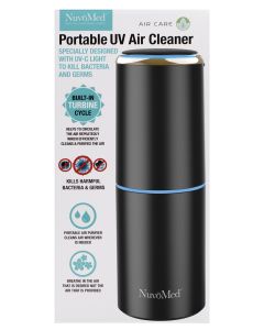 Portable UV Air Cleaner - Black or White