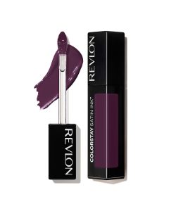 Revlon ColorStay Satin Ink Long Lasting Lipstick with Vitamin E, 023 Up All Night, 0.17 fl. Oz"