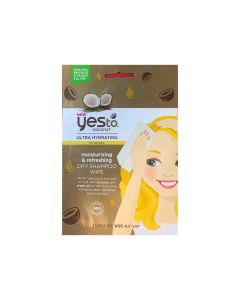 Yes To Coconut Ultra Hydrating Moisturizing and Refreshing Dry Shampoo Wipe for Blondes, 1 Single Use Wipe"