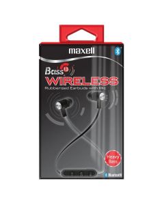 Maxell® Bass 13™ Earbuds (black)