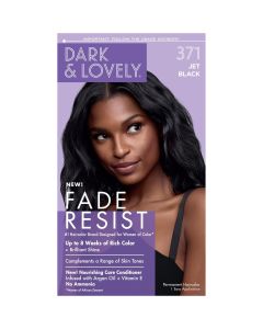 SoftSheen-Carson Dark & Lovely Fade Resist Hair Color, 371 Jet Black"