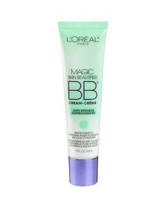 L'Oreal Paris Magic Face Makeup Anti Redness BB Cream, 1 fl oz"